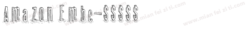 Amazon Embe字体转换
